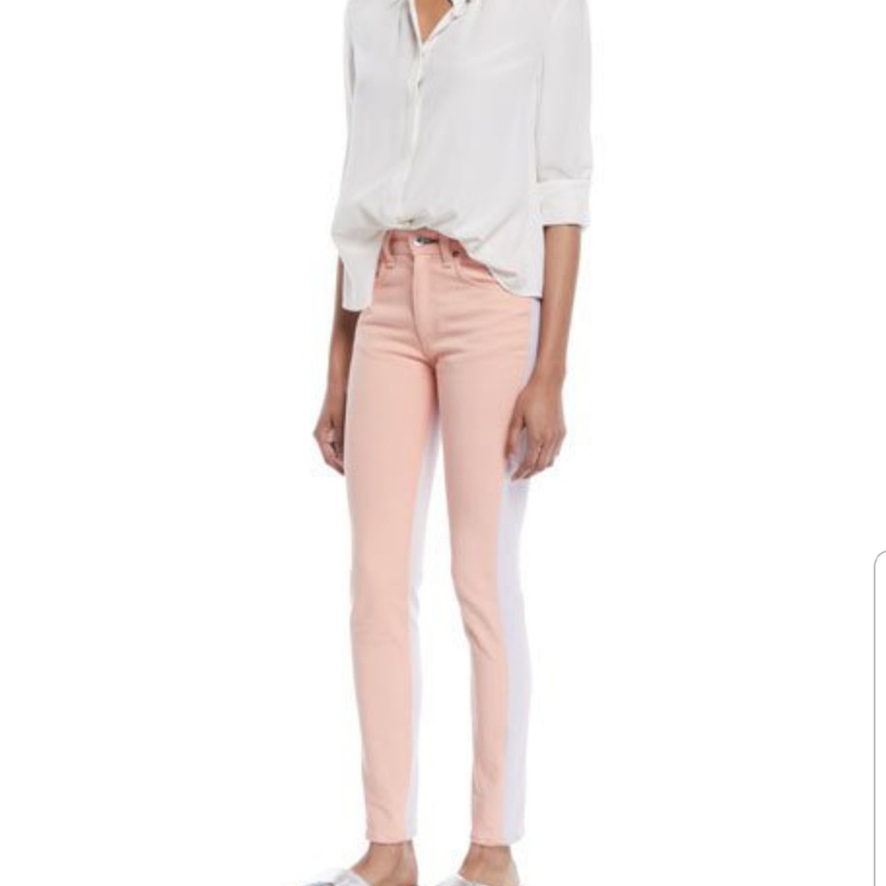 New! rag and bone two tone jeans